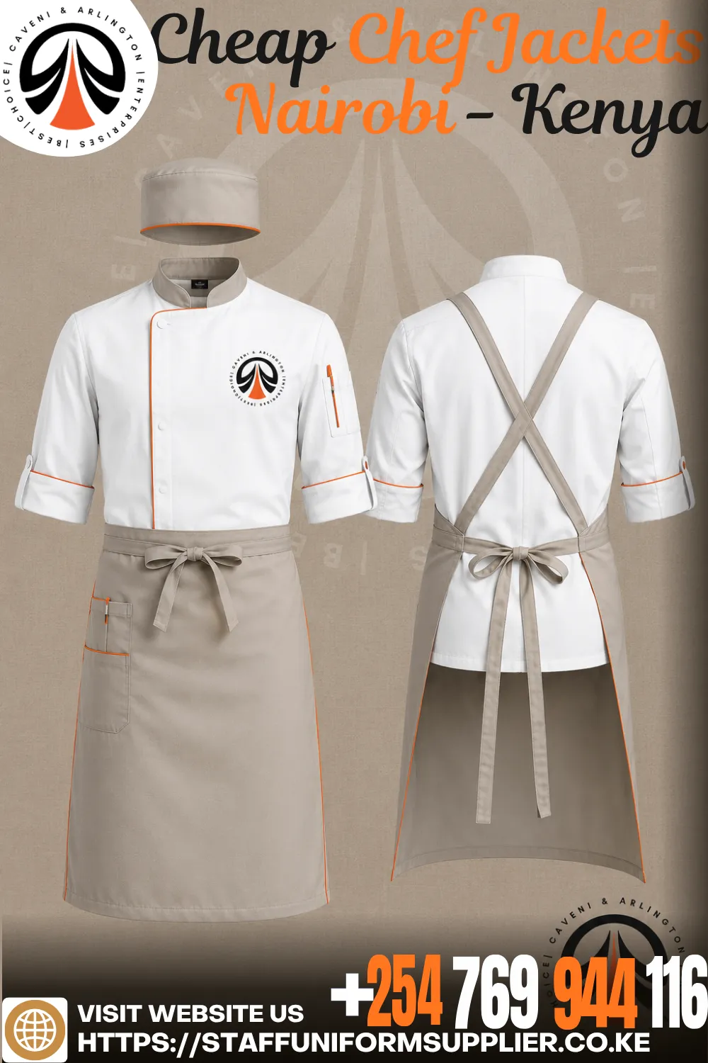 Cheap Chef Jackets Nairobi - Kenya