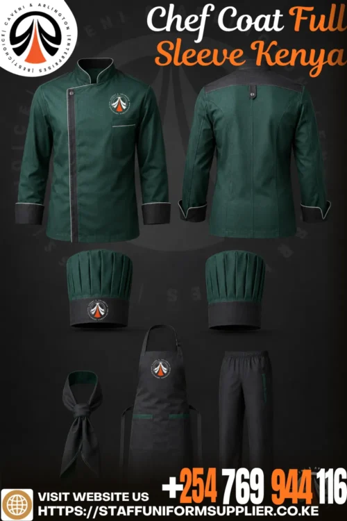 Chef Coat Full Sleeve Kenya Chef Coat Full Sleeve Kenya