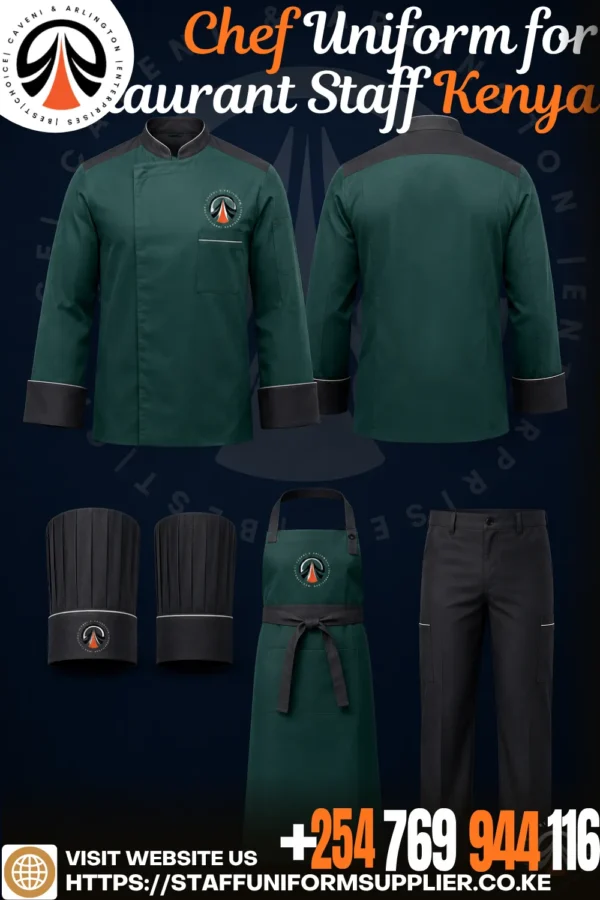 Chef Uniform for restaurant Staff Kenya Chef Uniform for restaurant Staff Kenya