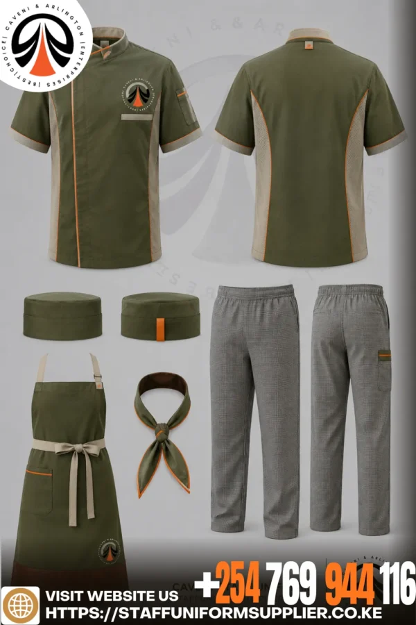 Chef Uniform with Logo Chef Uniform with Logo