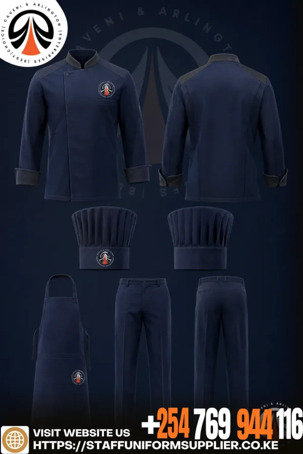 Chef uniform with embroidery Nairobi Kenya Chef uniform with embroidery Nairobi Kenya