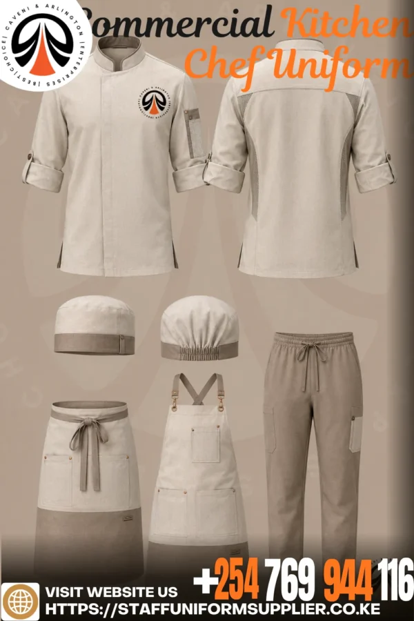 Commercial Kitchen Chef Uniform Commercial Kitchen Chef Uniform
