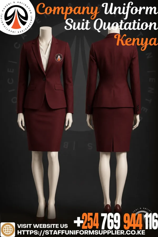 Company Uniform Suit Quotation Kenya Company Uniform Suit Quotation Kenya