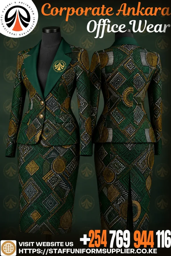 Corporate Ankara Office Wear Corporate Ankara Office Wear