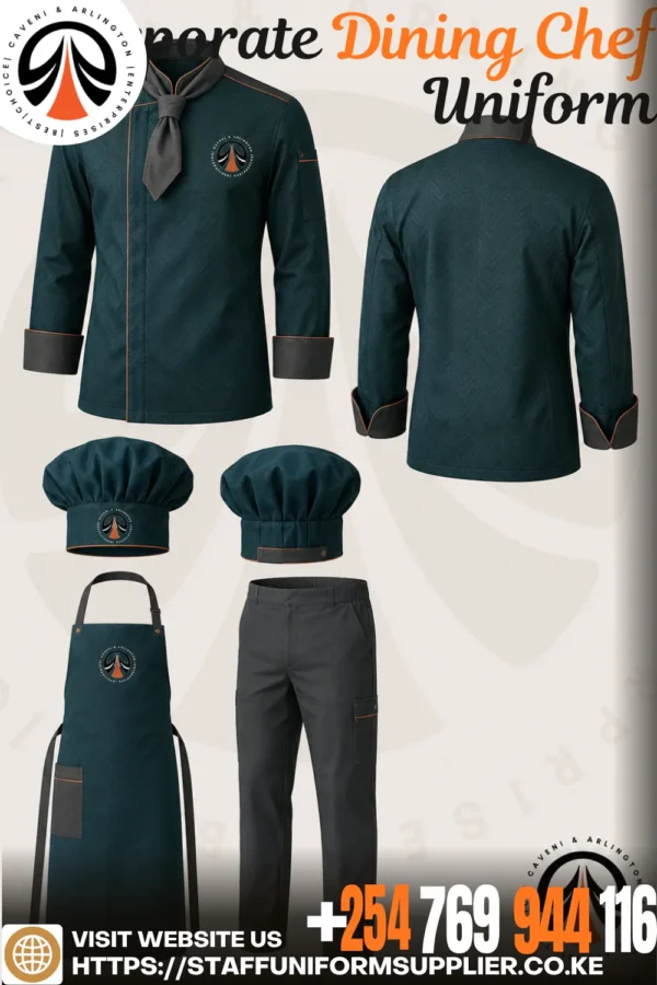 Corporate Dining Chef Uniform Corporate Dining Chef Uniform