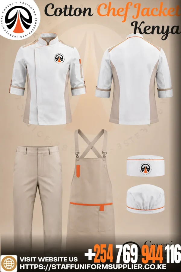 Cotton Chef Jacket Kenya Cotton Chef Jacket Kenya