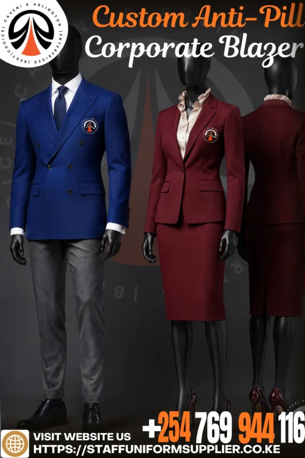 Custom Anti-Pill Corporate Blazer Custom Anti-Pill Corporate Blazer