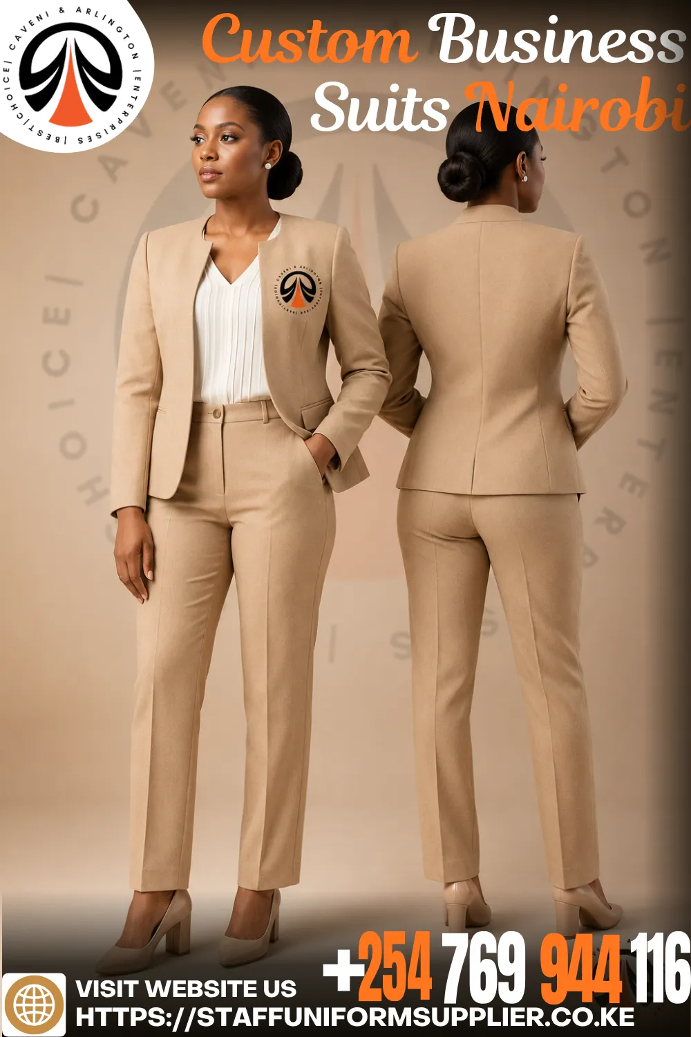 Custom Business Suits Nairobi