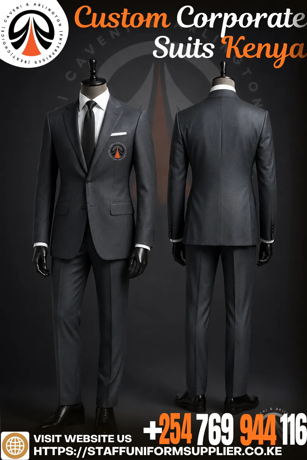 Custom Corporate Suits Kenya