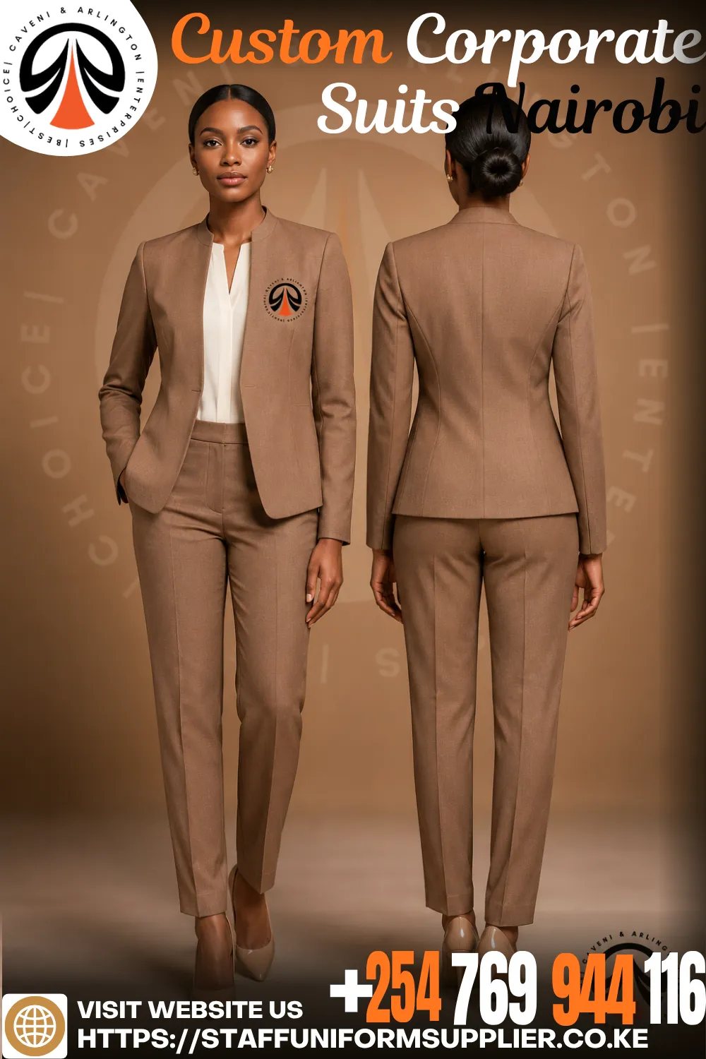 Custom Corporate Suits Nairobi