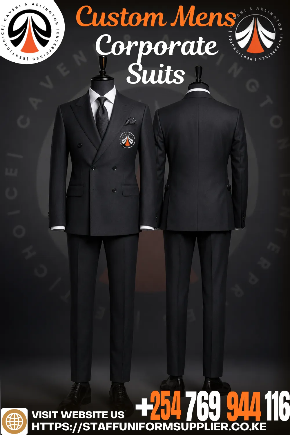 Custom Mens Corporate Suits Kenya