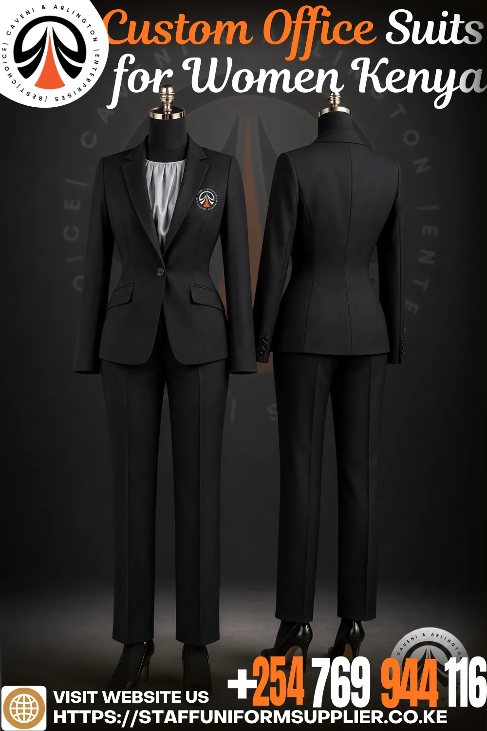 Custom Office Suits for Women Kenya