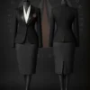 Custom Pencil Skirt Suit Set Custom Pencil Skirt Suit Set