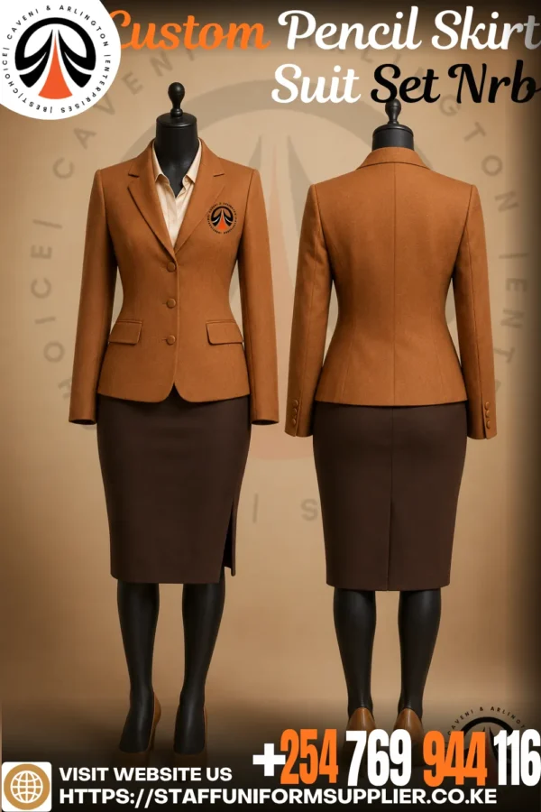 Custom Pencil Skirt Suit Set Nairobi Custom Pencil Skirt Suit Set Nairobi