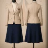 Custom Womens Blazer and Skirt Set Custom Womens Blazer and Skirt Set