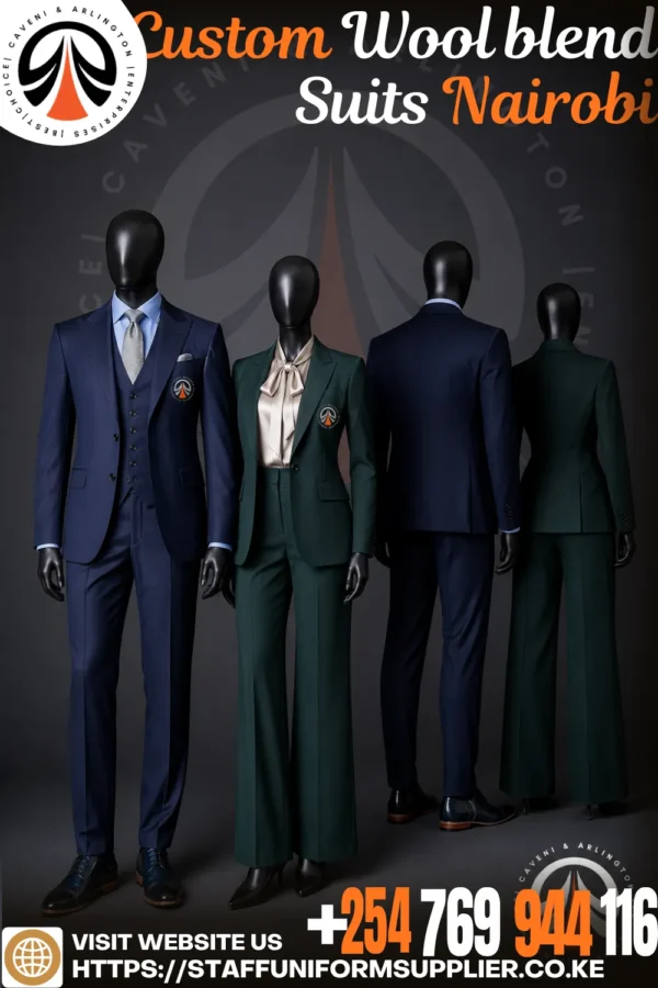 Custom Wool blend Suits Nairobi