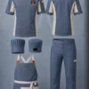Customized Denim Chef Uniform Customized Denim Chef Uniform