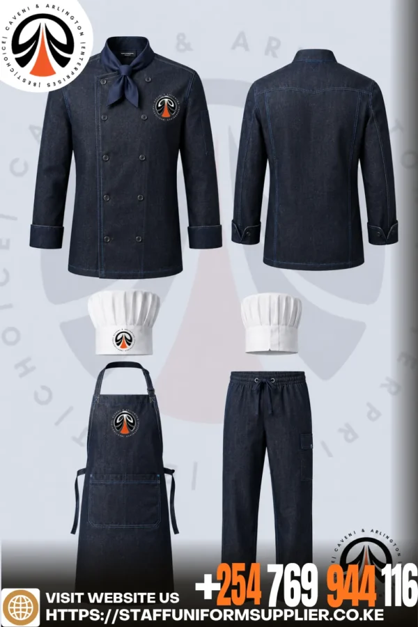 Customized Denim Chef Uniform Nairobi Customized Denim Chef Uniform Nairobi