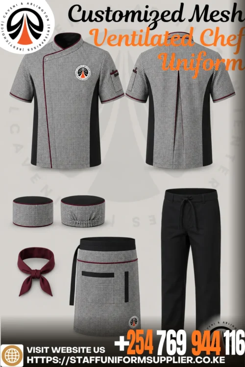 Customized Mesh Ventilated Chef Uniform