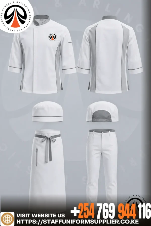 Customized Mesh Ventilated Chef Uniform Kenya Customized Mesh Ventilated Chef Uniform Kenya