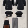 Customized Pinstripe Chef Uniform Nairobi Customized Pinstripe Chef Uniform Nairobi