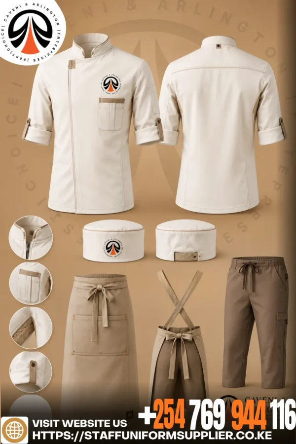 Double Breasted Chef Uniform Nairobi Double Breasted Chef Uniform Nairobi