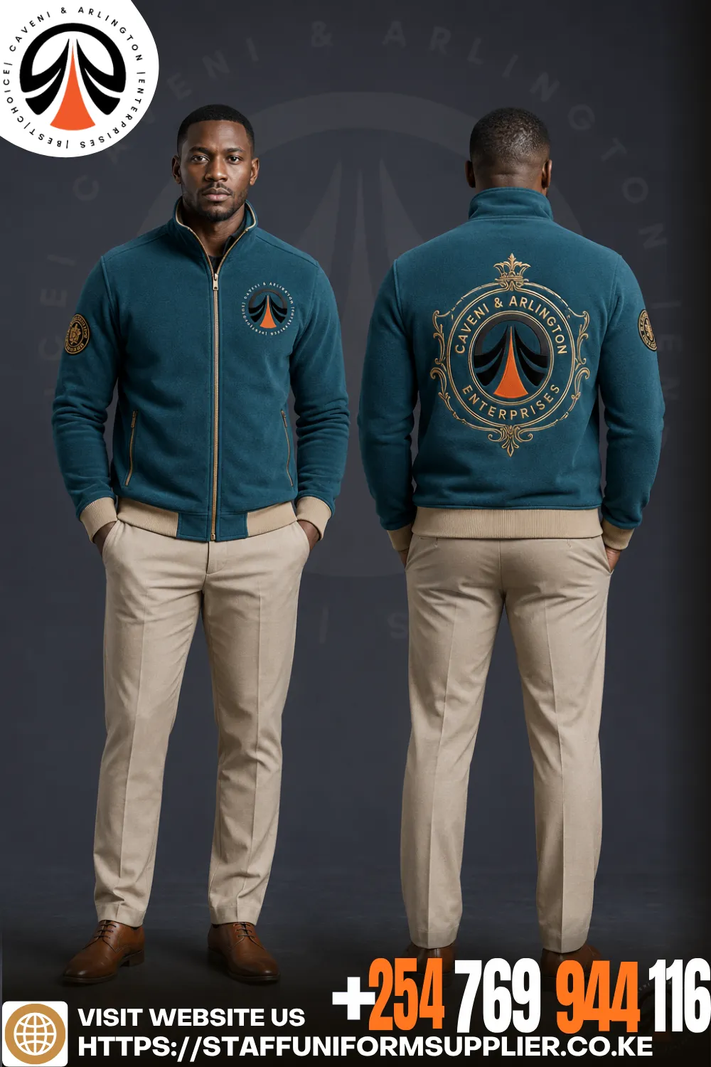 Embroidered Fleece Jackets Nairobi
