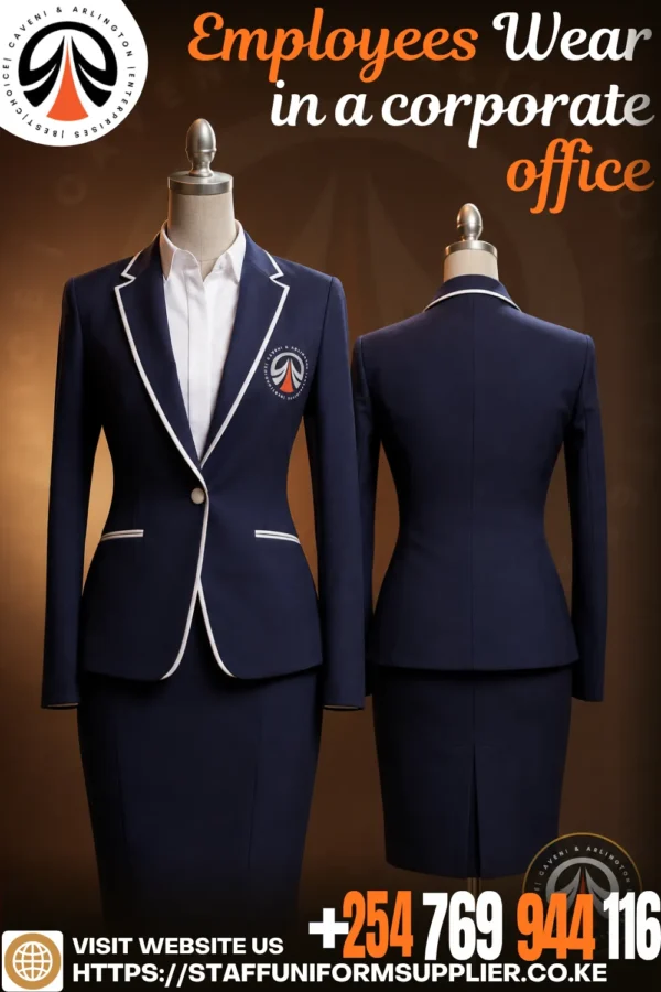 Employees Wear in a corporate office Employees Wear in a corporate office