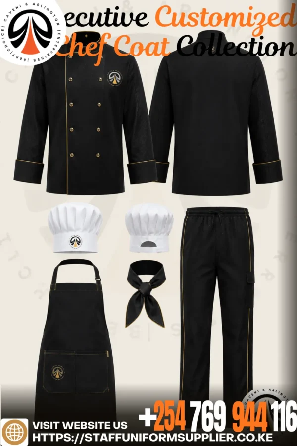 Executive Customized Chef Coat Collection Executive Customized Chef Coat Collection