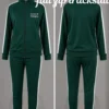 Forest Green Moisture-wicking full zip tracksuit Forest Green Moisture-wicking full zip tracksuit