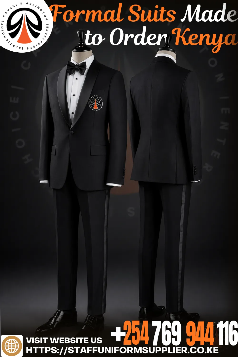 Formal Suits Made to Order Kenya