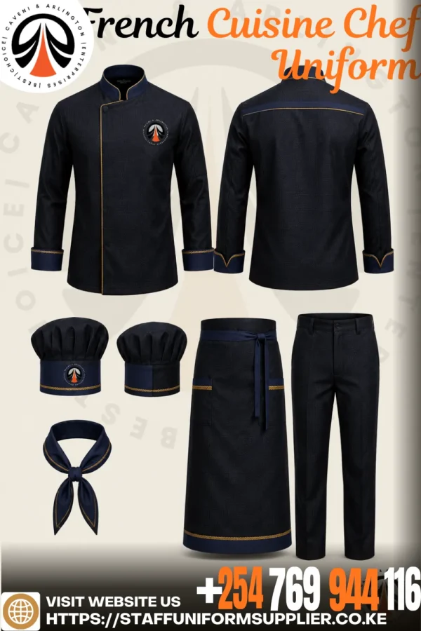 French Cuisine Chef Uniform French Cuisine Chef Uniform