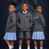 Gray School Fleece Jacket Kenya
