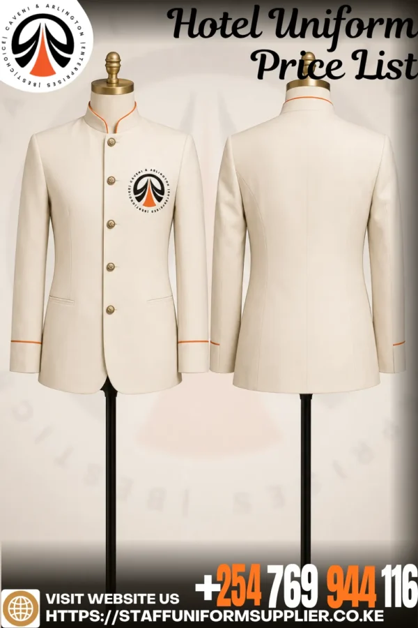 Hotel Uniform Price List