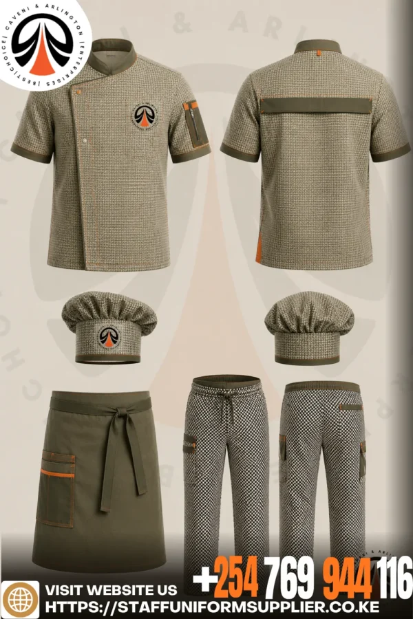 Long Sleeve Chef Uniform Kenya