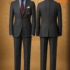 Made to Order Charcoal Grey Suit Men Made to Order Charcoal Grey Suit Men
