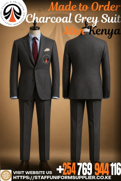Made to Order Charcoal Grey Suit Men Nairobi Kenya Made to Order Charcoal Grey Suit Men Nairobi Kenya
