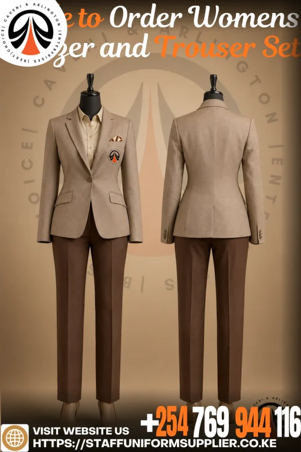 Made to Order Womens Blazer and Trouser Set