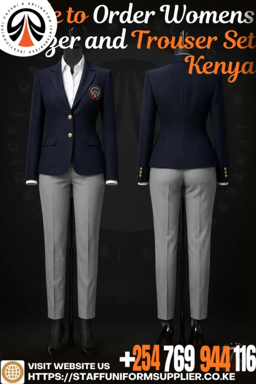 Made to Order Womens Blazer and Trouser Set Kenya