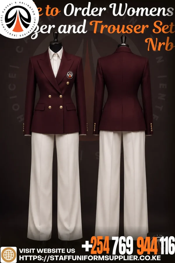 Made to Order Womens Blazer and Trouser Set Nairobi