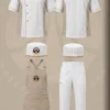 Mandarin Collar Chef Uniform