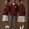 Maroon School Fleece Jacket Kenya Maroon School Fleece Jacket Kenya