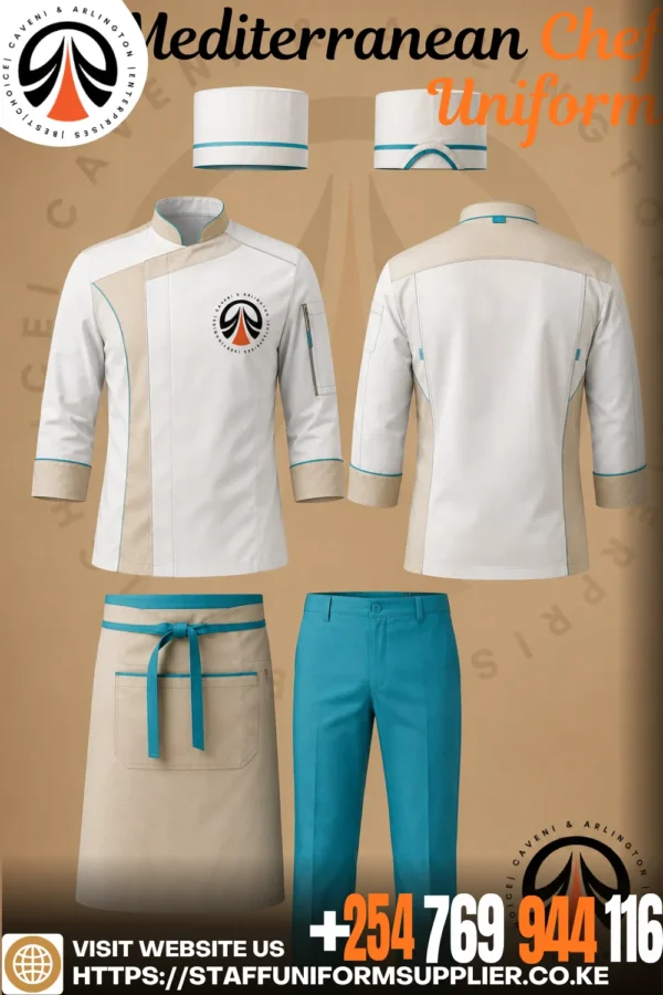 Mediterranean Chef Uniform Mediterranean Chef Uniform