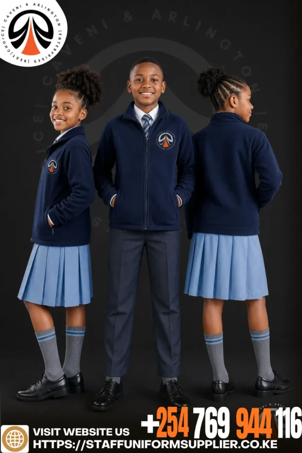 Navy Blue School Fleece Jacket Kenyan Taste Navy Blue School Fleece Jacket Kenyan Taste