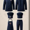 Navy Chef Uniform Collection Navy Chef Uniform Collection