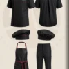 Premium Black Chef Uniform Kenya Premium Black Chef Uniform Kenya