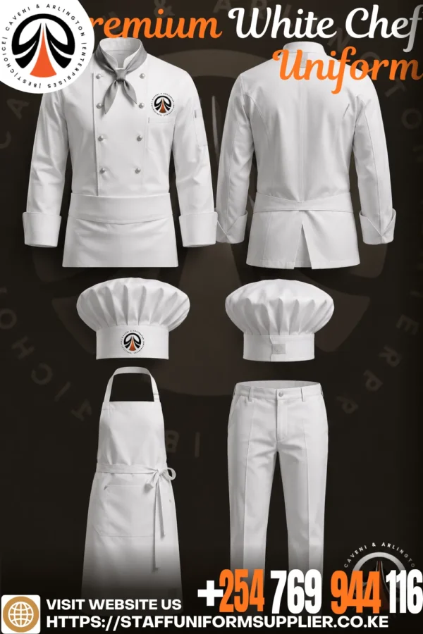 Premium White Chef Uniform Premium White Chef Uniform