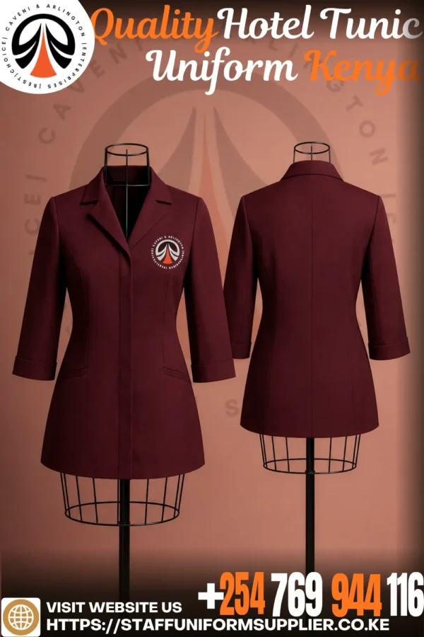 Quality Hotel Tunic Uniform Kenya