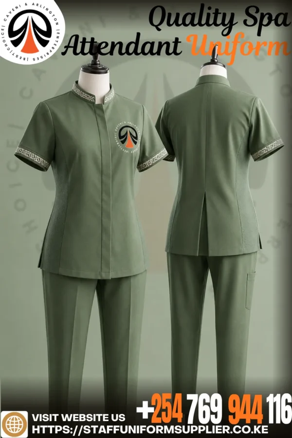 Quality Spa Attendant Uniform Quality Spa Attendant Uniform