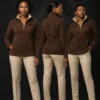 Quarter Zip Fleece Jackets